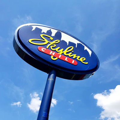 Skyline chili outdoor sign